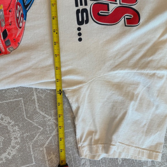 Vintage 90s Nascar Racing T Shirt ALL THE KINGS HORSES MEN 2XL Tultex - Picture 5 of 7